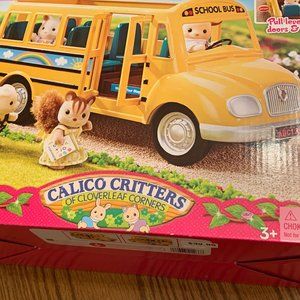 Calico Critters School Bus